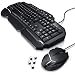 Produktbild CSL - Tastatur Maus Set | HPM 130 Gaming Maus und CSL MA 104 Gaming Tastatur | Gaming Maus mit 9 Tasten / 5-teiliges Gewichtstuning | Gaming Tastatur / Keyboard mit 104 Tasten + 5 Multimedia-Keys