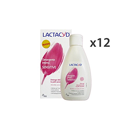 Preisvergleich Produktbild Set 12 LACTACYD Sapone INTIMO Sensitive 200 Ml. Seifen und Kosmetika