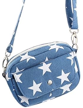 Sannysis Frauen Canvas Mini Kleine Cross Body Handtasche
