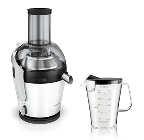 Philips HR1869/31 Avance Entsafter 2 Geschwindigkeiten, XXL Einfüllöffnung, weiß
