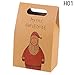 Produktbild HPCRSMSCV 10 Stück Weihnachtsmann Deer Festival Favor Papier Candy Box DIY Candy Cookie Geschenkboxen Weihnachten Neujahr Party Candy Box, Ho1