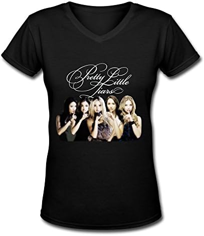 XYHJSWomen's Pretty Little Liars-ES T-shirt V-Neck