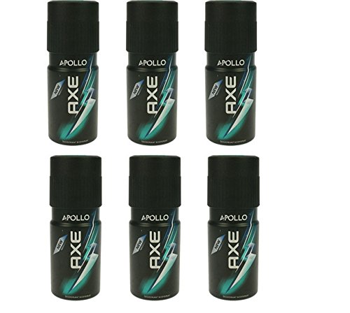 6 x Axe Apollo Deospray = 900ml