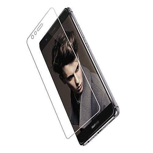 Huawei P10 Lite Schutzfolie, WindTeco 2 Stück Gehärtetem Glas Panzerglas Displayschutzfolie Folie für Huawei P10 Lite - 3