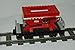 Produktbild Gebrauchte Bausteine Lego 9V + RC Eisenbahn Train 4564 Waggon Roter Kipper Wagon CAR