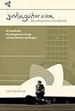 Image de Justinguitar.com - Das Akustikgitarren-Songbook: Lehrmaterial, Songbook, Tabulatur für Gitarre