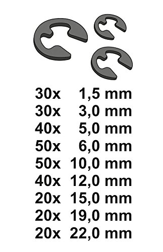 CON:P B34152 Sortimentskasten E-Clips Aussen, 300-teilig - 3