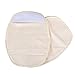 Organic Teething Pads for Baby Carriers, Cream (2 Pack)