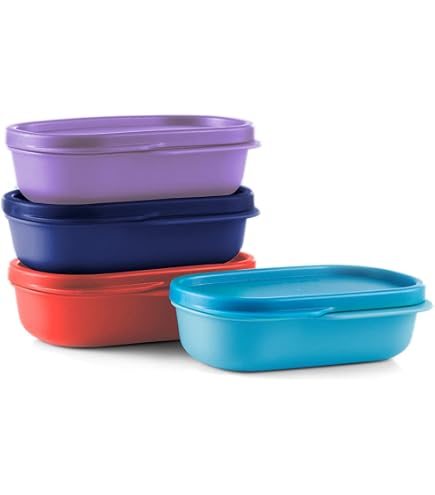 Tupperware Originale Portamerende Turchese Chiaro 38001 – Pratico E Compatto Per La Pausa Pranzo