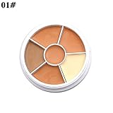 comprar corrector ojeras naranja Impermeable y duradera, herramienta de maquillaje profesional.
