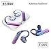 Produktbild HISTTON Bluetooth V5.0 Headset Hanging Ear IPX7 Waterproof Hanging Ear Built-In Microphone Bilateral Stereo Sports Headphones (Hyun Aurora)