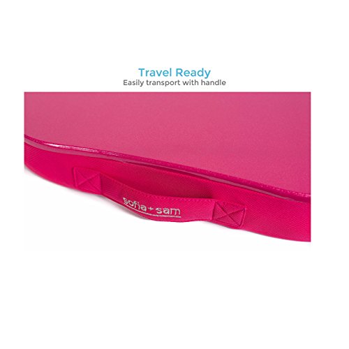 Sofia+Sam Mini Lap Desk | Supports Laptops Up To 15 Inches (Pink) - 5