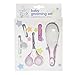 Invero® New Born 1st Years Baby Groom Grooming Essential Set with Brush Scissors and Nail Cutter - Pink