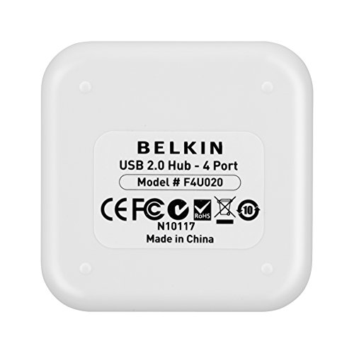 Belkin Aktiver 4-Port USB 2.0 Hub, schwarz/grau - 5
