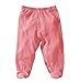 Baby Soy O Soy Footie Pants, 0-3M (Rose)