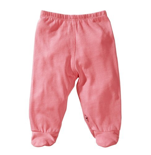 Baby Soy O Soy Footie Pants, 0-3M (Rose)