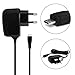 Produktbild subtel® Qualitäts Ladekabel - 1.1m (1A / 1000mA) für Wiko Lenny/Harry / Fever/Rainbow / Highway/Pulp / U Feel/Jerry / Kenny/Sunny (5V / Micro USB) Ladegerät Netzteil Charger schwarz