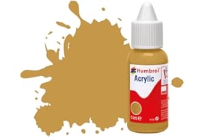 Humbrol Db0093 Peinture Acrylique NO93 Jaune Désert, 14 ml (Lot de 1)