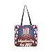 Produktbild American Independence Day of July USA Holiday Canvas Tote Handtasche Schultertasche Crossbody Taschen Geldbörse für Damen und Herren Einkaufstasche