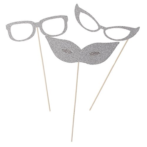 27tlg. Foto Verkleidung Foto Booth Props Junggesellinnenabschied Hochzeit - 6