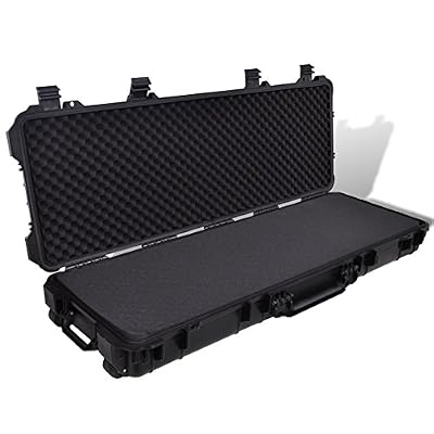 VIDAXL Mallette en plastique pour arme longue et fusil