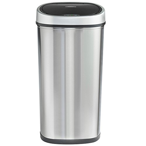 VonHaus 50 l Automatischer Freihändiger Sensor-Mülleimer – Edelstahl – GRATIS 2-Jahres-Garantie - 3