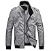 Produktbild Luckycat Herren Baseball Jacke wasserdichte Herrenjacke Mit Kapuze Windbreaker Windjacke Jacket Full Zip mit Winddicht Jacken für Outdoor Camping Bergsteigen Wander