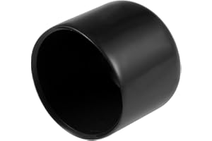 TA-VIGOR 10 cappucci terminali in gomma, diametro interno 30 mm, tappi flessibili per viti e filettature, coperture in vinile nero per viti, tubi, cavi, fili, ecc
