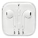 Produktbild Original Apple MD827ZM/A Earpods In-Ear Ohrhörer Headset Kopfhörer mit Mikrofon für Apple iPhone 4 4S 5 5S 6 6S / iPad / iPod + Panzerfolie für iPhone 6 von VPOWER®