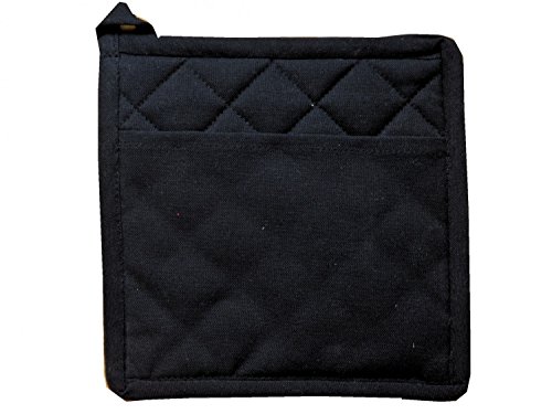 Topflappen-mit-Eingriff-gesteppt-1-Stck-Farbauswahl-Rot-Schwarz-Grn-oder-Grau