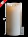 Produktbild 3 Dochte Groß Beweglicher Flamme 30,5cm Elfenbein Flammenlose LED Kerzen mit Timer und Fernbedienung