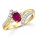 Meenaz Fashion Jewellery Valentine Gift Wedding Ruby American diamond Crystal Fancy party wear Rings for Girls couple Women girlfriend Jewellery for womens- Finger ring-408 RS.299.00