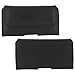 Produktbild XiRRiX Leder Quer Handy Gürteltasche 1.3 Gürtelschlaufen Größe 4XL für Huawei Mate 9 10 Lite/Pro - Honor 5 x 6X Y7 - Tasche schwarz
