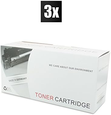 Eurotone 3x Rebuilt Toner compatible for Minolta Page Pro 8 /L/E 1100/1200 Page pro 4152-603 1710405002 und Epson EPL 5700/5800/5900.