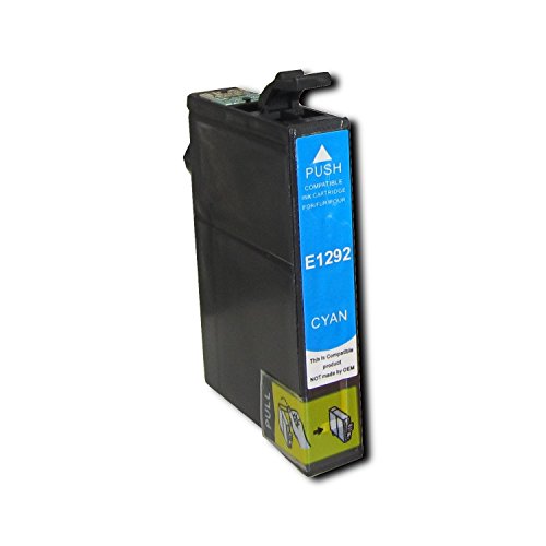 1 komp. Druckerpatrone blau / cyan 1292 für Epson WorkForce WF-7015 , Epson WorkForce WF-7515 , Epson WorkForce WF-7525 , Epson WorkForce WF-3010DW , Epson WorkForce WF-3520DWF , Epson WorkForce WF-3530DTWF , Epson WorkForce WF-3540DTWF kompatibel Druckerpatrone