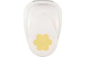 Vaessen Creative Craft Paper Punch - Flower - 2,3 x 2,5 cm - Circle Cutter for Crafting and Card Making