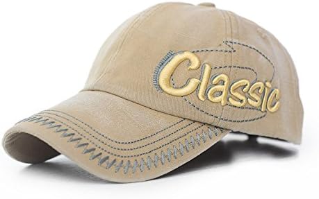 BAITER New Men's Adjustable Baseball Caps Ancient Ways Three-dimensional Embroidery Women Sun Protection Hat Outdoor Sports Vintage Snapback Casual Cap (beige)
