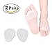 Produktbild 2 pairs Metatarsal Pads Breathable Ball of Foot Cushions,Forefoot Pads for Heels Forefoot pain relief buffer