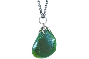 GENERICO TENET - Ciondolo in vera pietra naturale con catenina