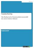 Image de Das Burkartsche Kommunikationsmodell im universitären Diskurs