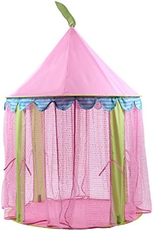 DeceStar Pink Princess Castle Kids Indoor Playhouse
