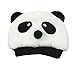 Cute Toddler Infant Baby Soft Animal Panda Head Warm Cap Hat+Scarf Set White New