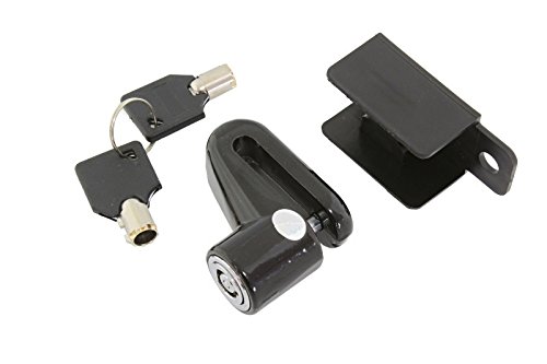 Preisvergleich Produktbild HUKITECH Hochwertiges Bremsscheibenschloss - Sicherheitsschloss Sperre - Diebstahlschutz für Motorrad Fahrrad Roller Moped