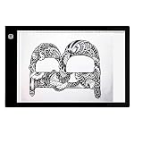 1.Aplicación: Tamaño de papel A4, ideal para el arte, artesanía, dibujo, animación, estampado, dibujo, transferencia de tatuajes, stenciling, edición de negativos, o incluso el espectador de rayos X.