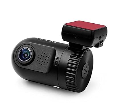 Yuyitec Mini 0801s Dash Cam avec Full HD 1080p Enregistreur de données GPS Dashcam WDR écran 3,8 cm Camara G-Sensor Caméra de surveillance Caméra de voiture