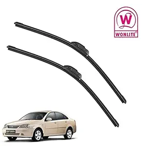 Wonlite Car Wiper Blades compatible for Chevrolet Optra Set of 2 Pcs R 21 L 19