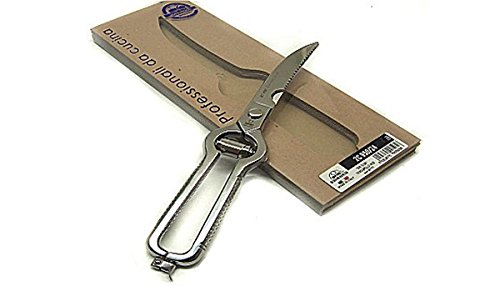 Due Cigni 2C 950/24 Poultry Shears Retto, 24 cm, Stainless Steel, Silver