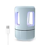 Principio de absorción del ventilador: el asesino de mosquitos tiene un potente ventilador de succión y una fuente de luz LED avanzada, que atrae eficazmente a los mosquitos y los succiona en la caja de luz, se deshidrata y finalmente muere.