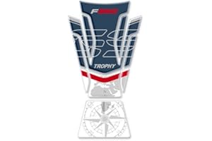 AZgraphishop Protector de depósito de resina 3D compatible con BMW F 850 GS Trophy Style GP-844