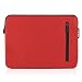 Produktbild Incipio Ord horizontale Tasche für Microsoft Surface 3 - von Microsoft zertifizierte, Gepolsterte Nylon-Schutztasche inkl. Außentasche - Rot